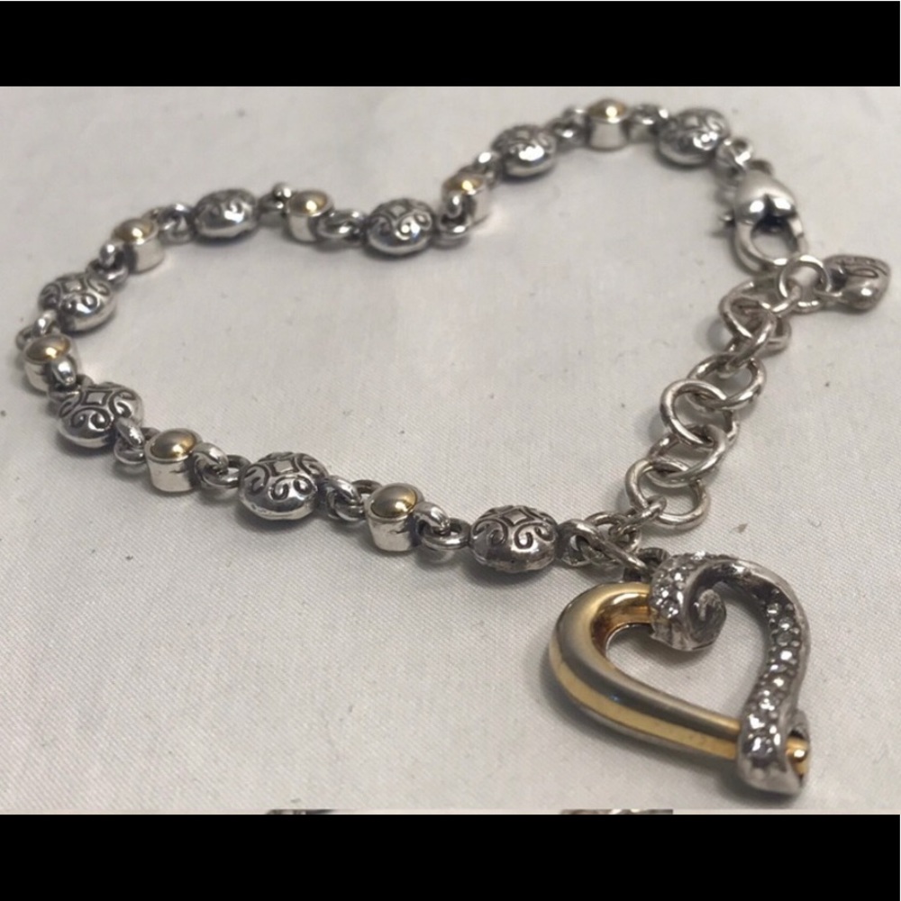 🔆 SALE! Brighton heart bracelet with charms